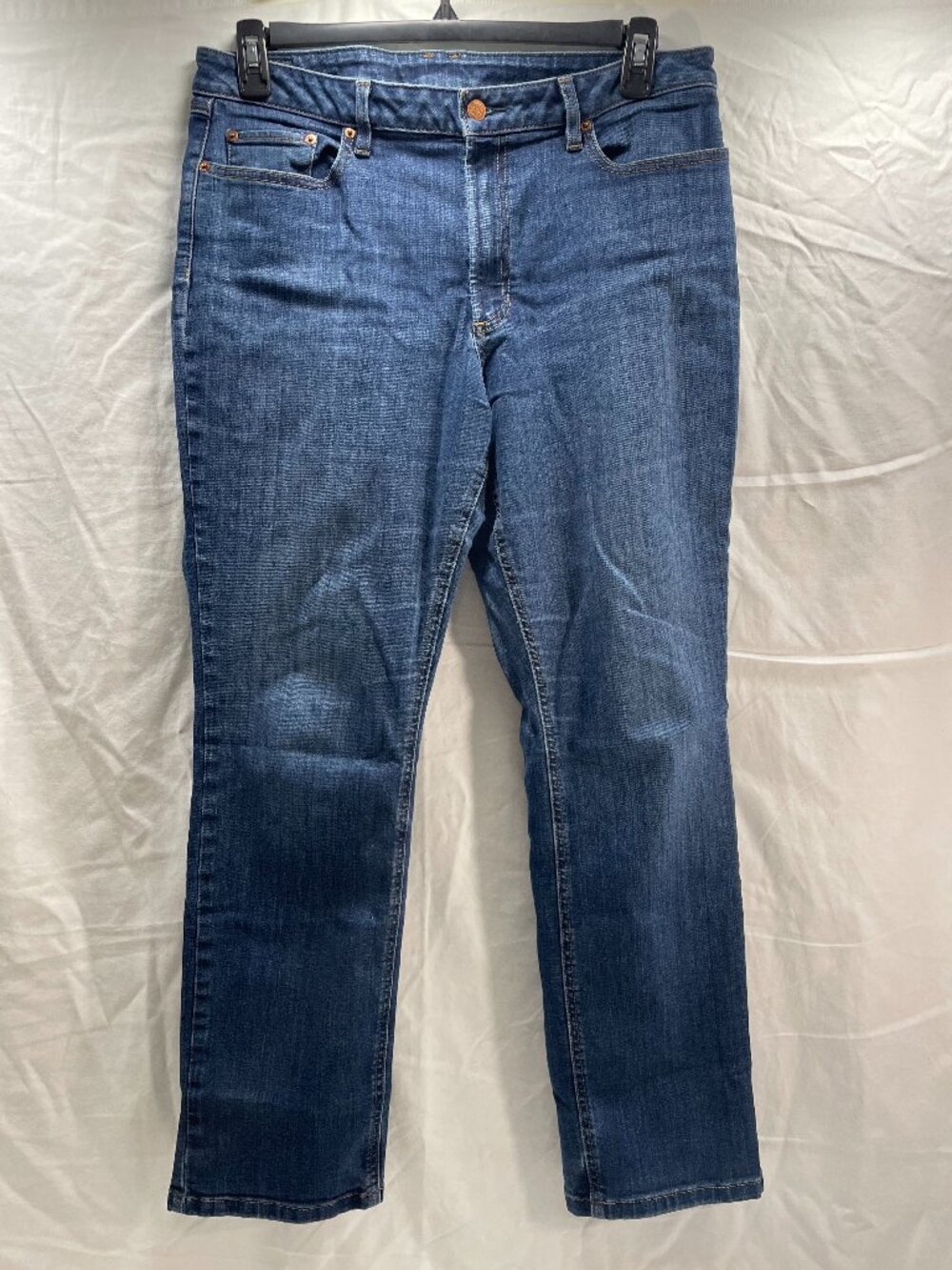 LL Bean Beanflex straight leg women's jeans size 16